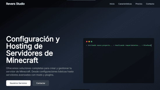 Minecraft Configurator Portfolio